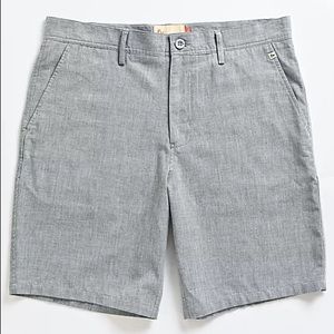 Freeworld Quality Clothing Men’s Walker Standard Fit Heather Grey Chino Shorts